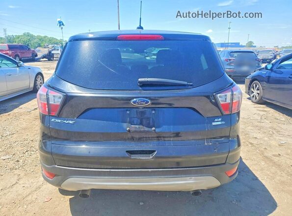 1FMCU9GD3HUE89511 2017 FORD ESCAPE Black Widok z tyłu