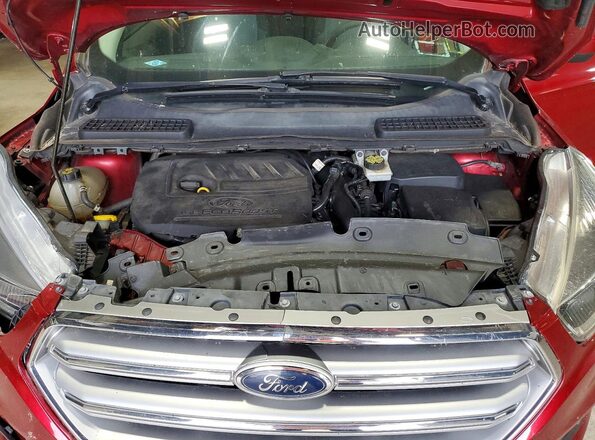 1FMCU9GD3HUF00930 2017 FORD ESCAPE Burgundy 