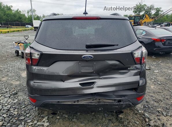 1FMCU9GD3JUA14799 2018 FORD ESCAPE Gray Vista trasera