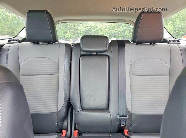 1FMCU9GD3JUA14799 2018 FORD ESCAPE Gray Vista de los asientos traseros