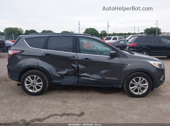 1FMCU9GD3JUA87185 2018 FORD ESCAPE Серый Вид спереди