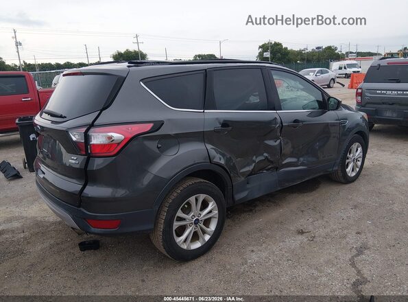 1FMCU9GD3JUA87185 2018 FORD ESCAPE Серый Задняя правая четверть