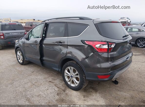 1FMCU9GD3JUA87185 2018 FORD ESCAPE Серый Задняя левая четверть