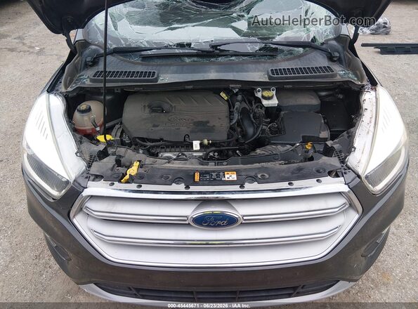 1FMCU9GD3JUA87185 2018 FORD ESCAPE Серый Вид сзади