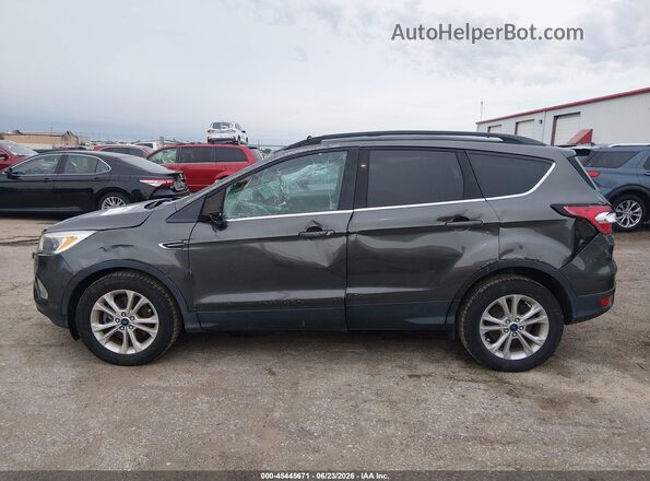 1FMCU9GD3JUA87185 2018 FORD ESCAPE Серый Панорамный вид салона 360°