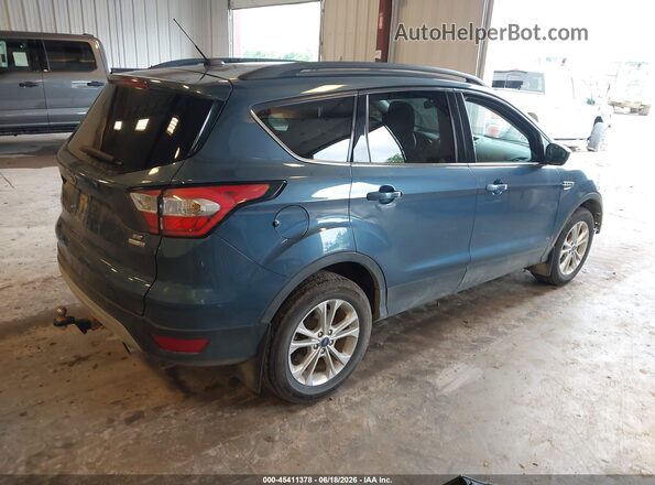 1FMCU9GD3JUB09895 2018 FORD ESCAPE Blue Trasero derecho