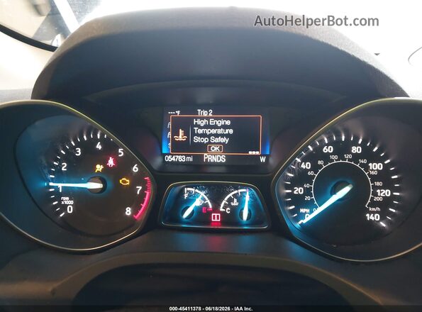 1FMCU9GD3JUB09895 2018 FORD ESCAPE Blue Vista de los asientos traseros