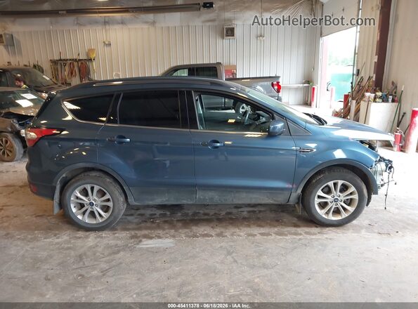 1FMCU9GD3JUB09895 2018 FORD ESCAPE Blue Vista interior trasera