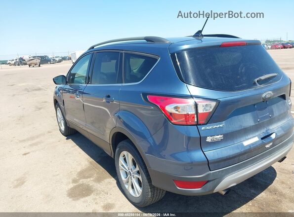 1FMCU9GD3JUB13753 2018 FORD ESCAPE Blue Tył lewy