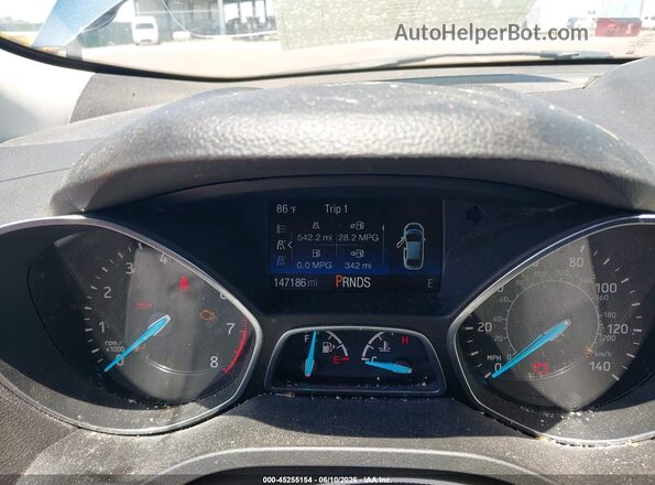 1FMCU9GD3JUB13753 2018 FORD ESCAPE Blue Widok tylnych siedzeń