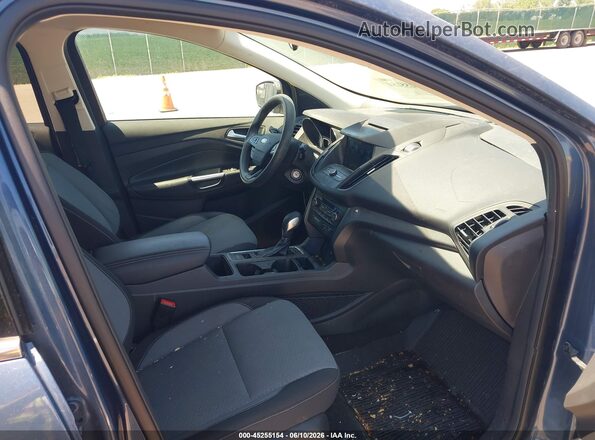 1FMCU9GD3JUB13753 2018 FORD ESCAPE Blue Widok wnętrza z przodu