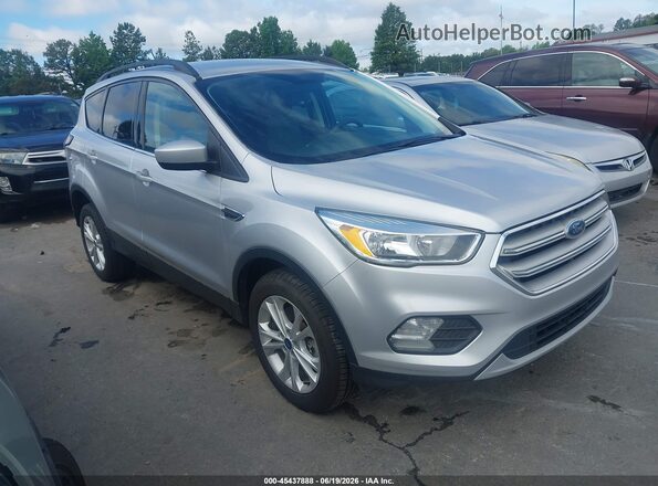 1FMCU9GD3JUB27040 2018 FORD ESCAPE Silver Սալոնի հետևի տեսք