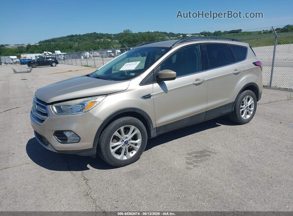 1FMCU9GD3JUB70891 2018 FORD ESCAPE Gold Vista tres cuartos delantera izquierda
