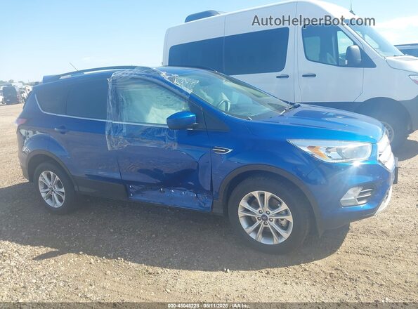 1FMCU9GD3JUC38848 2018 FORD ESCAPE Blue 