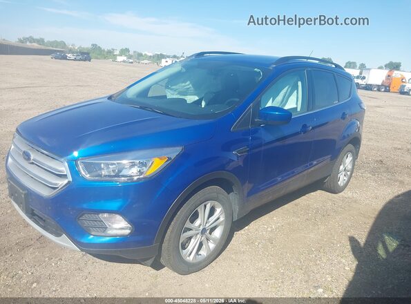 1FMCU9GD3JUC38848 2018 FORD ESCAPE Blue 
