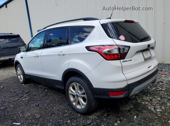 1FMCU9GD3JUD54227 2018 FORD ESCAPE White Trasero izquierdo