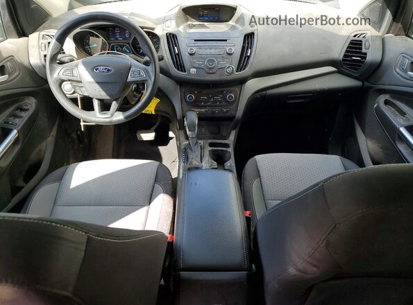 1FMCU9GD3JUD54227 2018 FORD ESCAPE White Vista del salpicadero