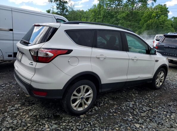 1FMCU9GD3JUD54227 2018 FORD ESCAPE White Trasero derecho