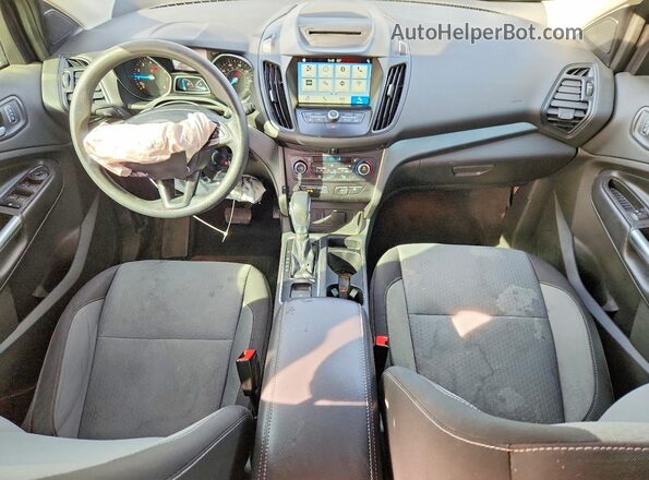 1FMCU9GD3JUD58195 2018 FORD ESCAPE White Вид панелі приладів
