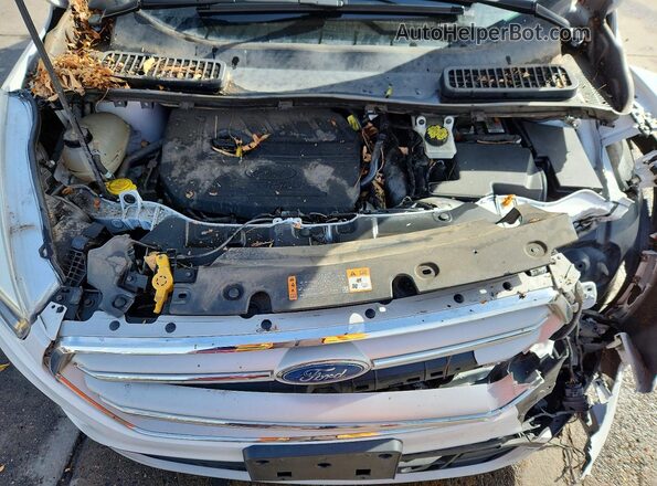 1FMCU9GD3JUD58195 2018 FORD ESCAPE White Вид підкапотного простору