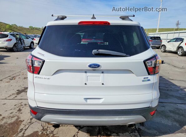 1FMCU9GD3JUD58195 2018 FORD ESCAPE White Вид ззаду