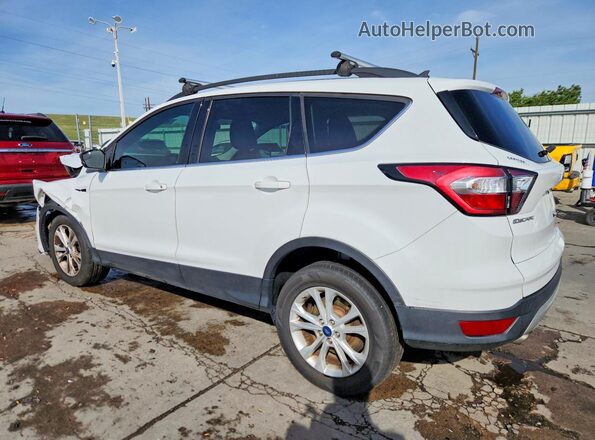 1FMCU9GD3JUD58195 2018 FORD ESCAPE White Задня ліва чверть