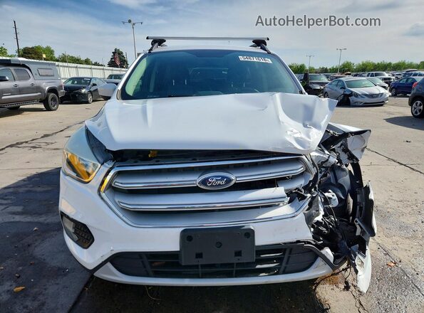 1FMCU9GD3JUD58195 2018 FORD ESCAPE White Вид спереду