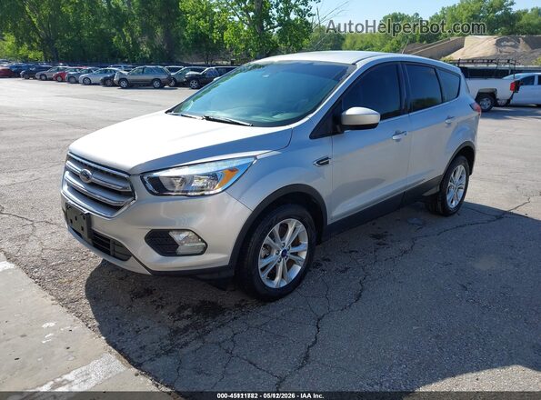 1FMCU9GD3KUA36903 2019 FORD ESCAPE Silver Vista tres cuartos delantera izquierda