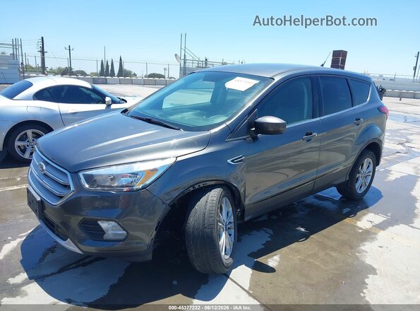 1FMCU9GD3KUB33437 2019 FORD ESCAPE Gray Առջևի ձախ երեք քառորդ տեսարան