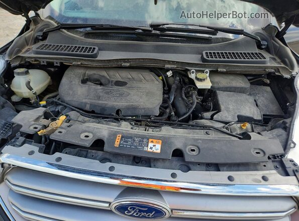 1FMCU9GD4HUA68431 2017 FORD ESCAPE Black Շարժիչի բաժամունքի տեսք