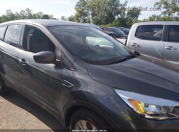 1FMCU9GD4HUA90428 2017 FORD ESCAPE Gray Front view