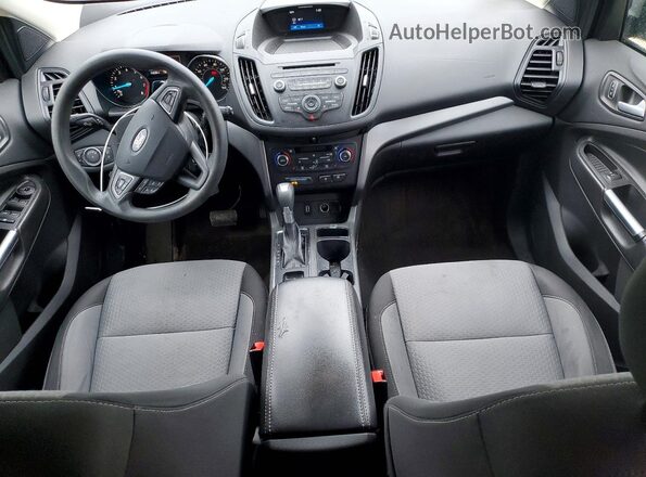 1FMCU9GD4HUC36701 2017 FORD ESCAPE Silver წინა პანელის ხედი