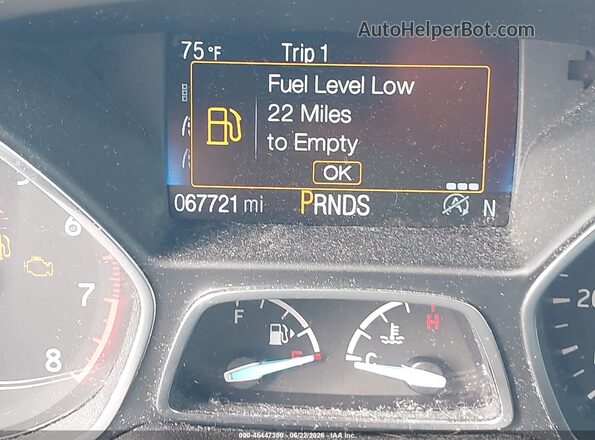 1FMCU9GD4HUD90180 2017 FORD ESCAPE Gray 