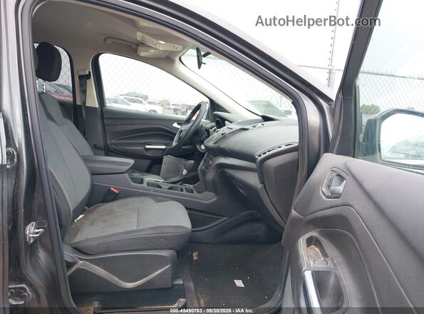 1FMCU9GD4HUE49969 2017 FORD ESCAPE Gray Вид салону спереду