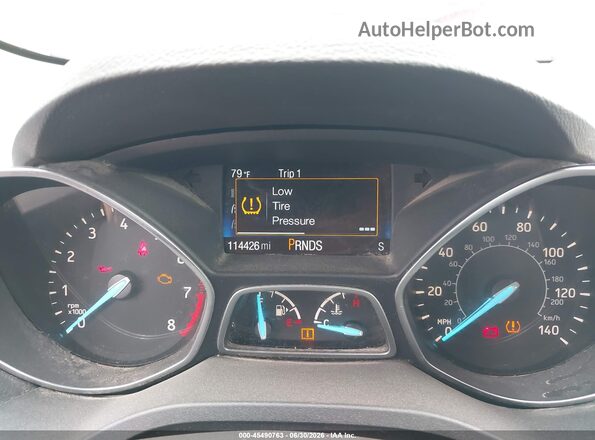 1FMCU9GD4HUE49969 2017 FORD ESCAPE Gray Вид задніх сидінь