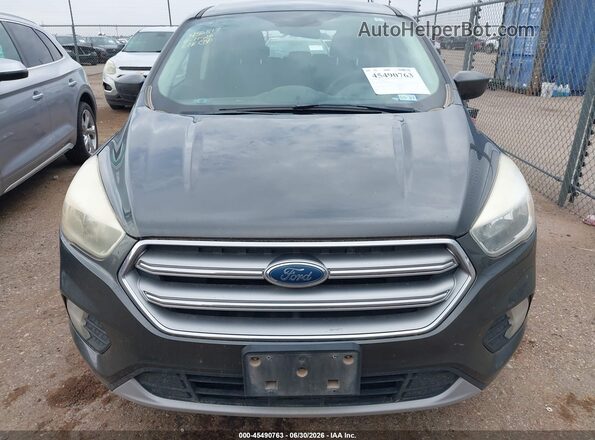 1FMCU9GD4HUE49969 2017 FORD ESCAPE Gray Вид задньої частини салону