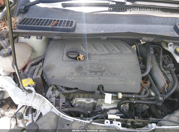 1FMCU9GD4HUE81871 2017 FORD ESCAPE Белый Вид сзади