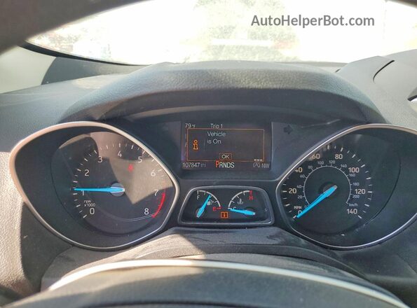 1FMCU9GD4JUB10165 2018 FORD ESCAPE Silver Սարքավորումների վահանակի տեսք