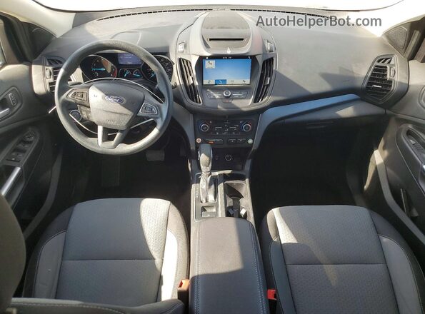 1FMCU9GD4JUB10165 2018 FORD ESCAPE Silver Առջևի վահանակի տեսք