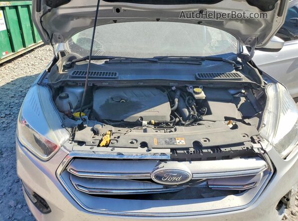 1FMCU9GD4JUB10165 2018 FORD ESCAPE Silver Շարժիչի բաժամունքի տեսք