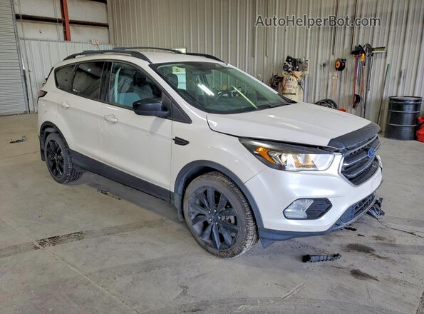 1FMCU9GD4JUC14879 2018 FORD ESCAPE Белый Передняя правая четверть