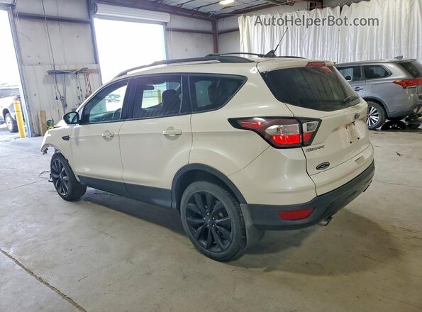 1FMCU9GD4JUC14879 2018 FORD ESCAPE Белый Задняя левая четверть