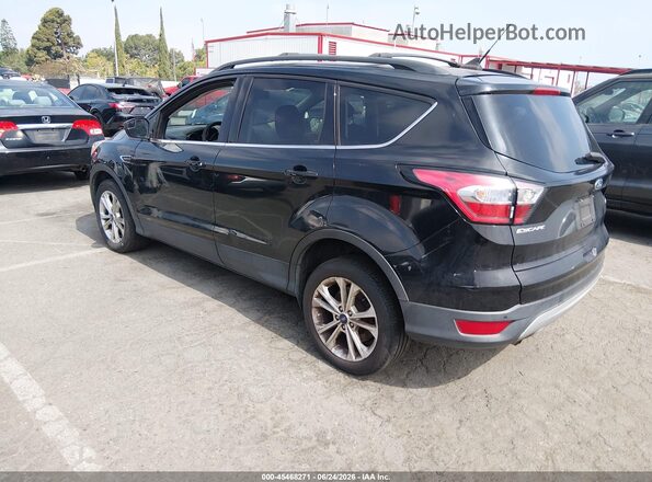1FMCU9GD4JUC88626 2018 FORD ESCAPE Black Rear left