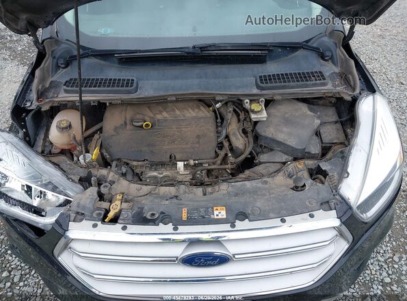 1FMCU9GD4JUD05747 2018 FORD ESCAPE Black Widok z tyłu