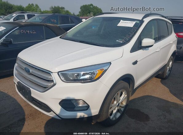 1FMCU9GD4JUD43978 2018 FORD ESCAPE White Front left
