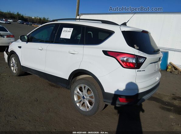 1FMCU9GD4JUD46718 2018 FORD ESCAPE White Задня ліва чверть