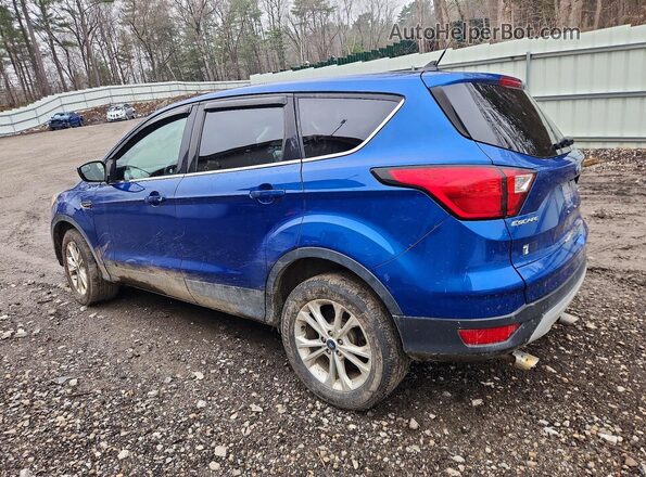 1FMCU9GD4KUA66122 2019 FORD ESCAPE Blue Rear left