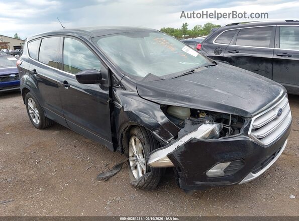 1FMCU9GD4KUB55284 2019 FORD ESCAPE Black Вид задньої частини салону