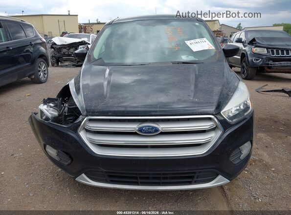 1FMCU9GD4KUB55284 2019 FORD ESCAPE Black Вид щитка приладів