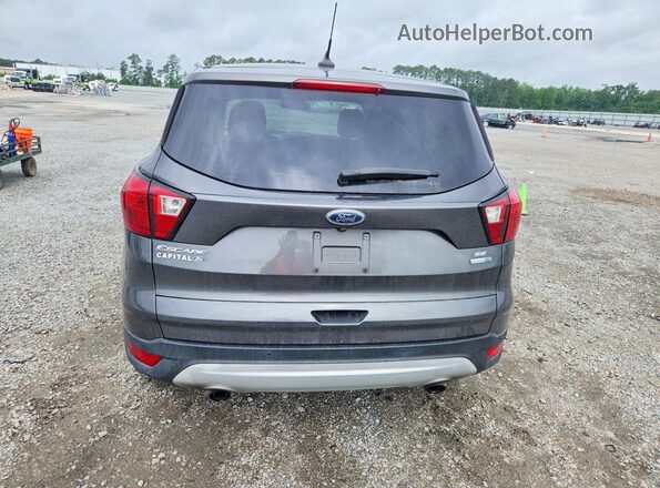 1FMCU9GD4KUC33966 2019 FORD ESCAPE Gray უკანა ხედი